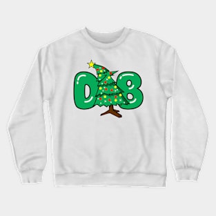 Dabbing Christmas Tree Crewneck Sweatshirt